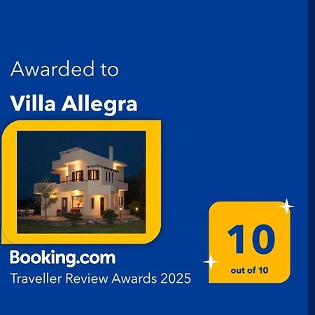Villa Allegra Korfalonas Exteriér fotografie